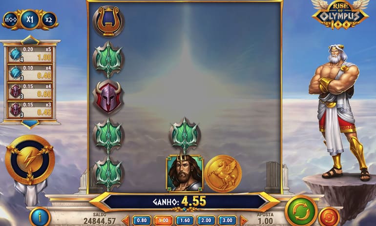 Rise of Olympus 100 é diferente das outras partes da série